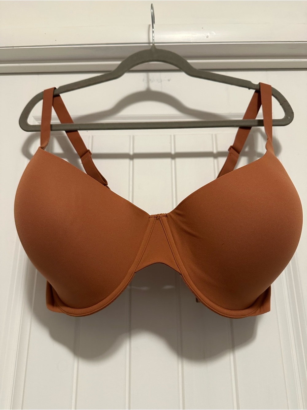 SKIMS Fits Everybody Scoop Plunge Bra in Bronze NWT
